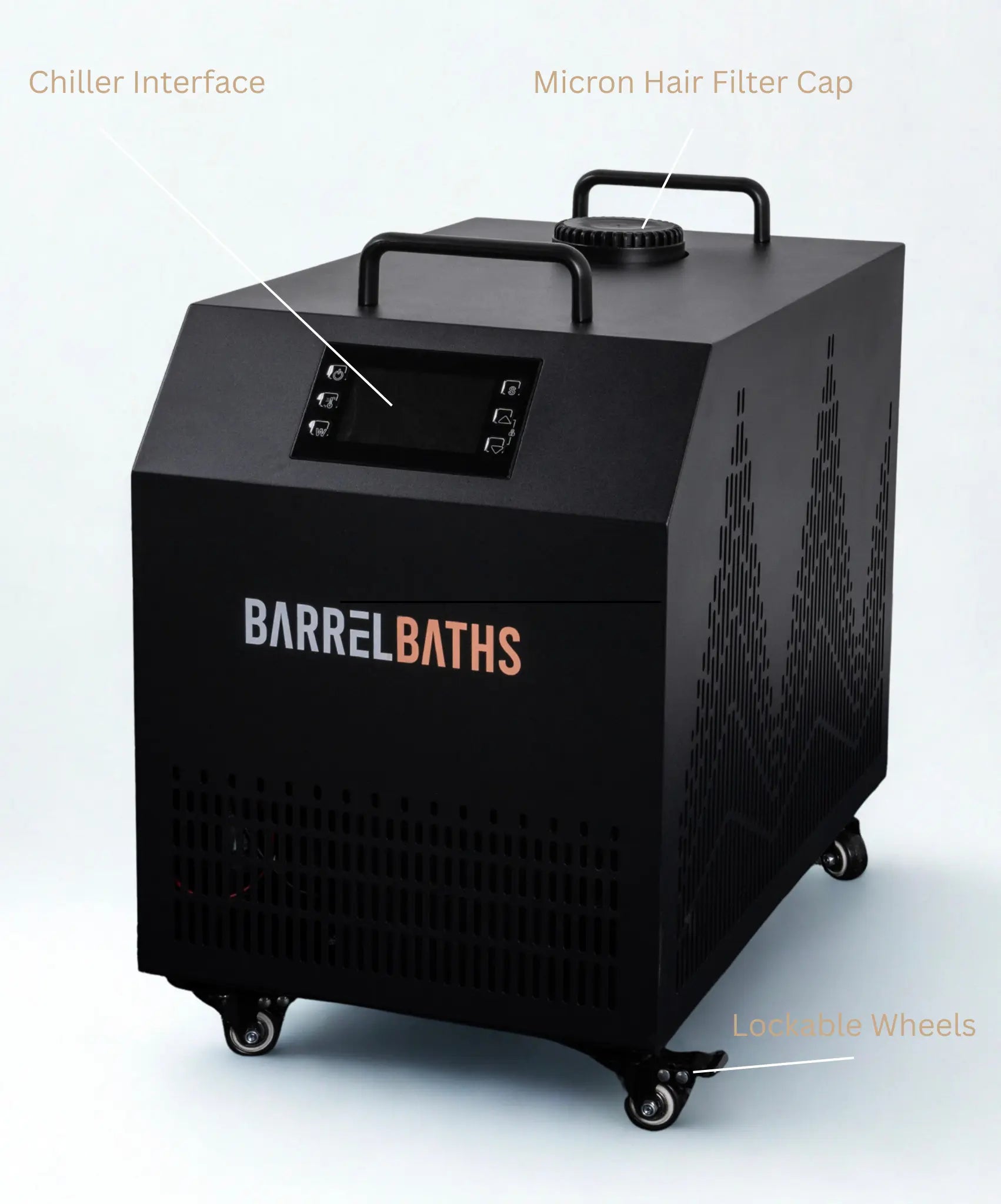 Chiller+ (1HP - Hot and Cold) Barrel Baths
