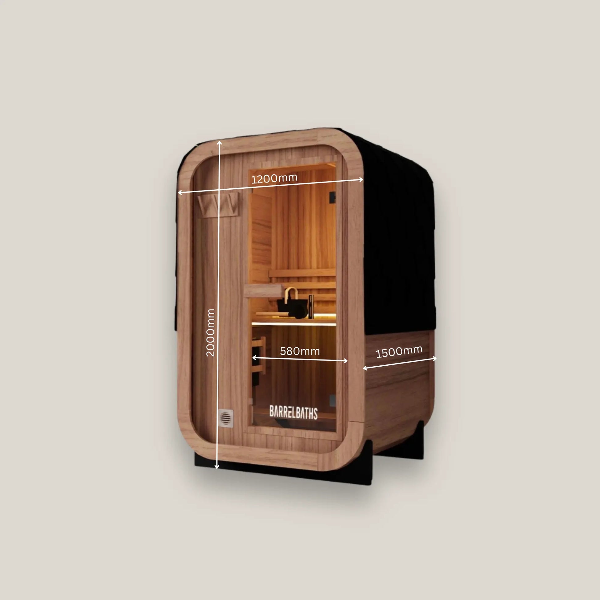 Barrel Baths Cube Sauna Barrel Baths